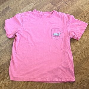 Vineyard Vines Kids Short Sleeve Pink Tee